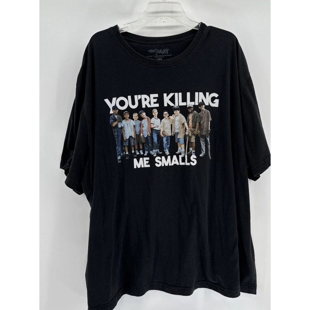 The Sandlot‎ You're Killing Me Smalls Shirt Size 4XL Screen Printed Black